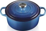 Le Creuset Tavă pentru gătit și copt Signature 24 cm bleu intens (21177242202430)