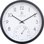 NeXtime Ceas de perete Marigold cu termometru (4313)