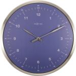 NeXtime Ceas de perete 62 Minutes albastru (3243BL)