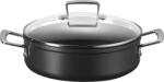 Le Creuset Oală Sauteuse Le Creuset 24 cm aluminiu antiaderent cu toarte (51113240010500)