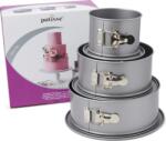 Patisse Forme de tort închise Silver-Top înalte 3 buc (P-03525)