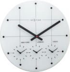 NeXtime Ceas de perete Big City 43 cm alb (8197WI)