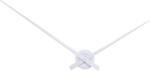 NeXtime Ceas de perete Hands 70 cm alb (3118WI)