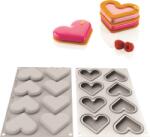 Silikomart Formă pentru prăjiturele Mini Love Story de silicon (26.395.13.0065)