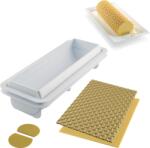 Silikomart Formă pentru produse de patiserie Magic Buche cu covoraș texturat pentru ornare 2 el (25.059.63.0065)