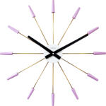 NeXtime Ceas de perete Plug Inn mov lavandă (2610LA)