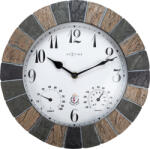 NeXtime Ceas cu termometru și higrometru Aster 26 cm (4311)