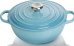 Le Creuset Oală La Marmite Signature 26 cm azurie (21114261700430)