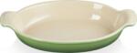 Le Creuset Formă pentru copt Heritage ovală 28 cm verde de bambus (61105284080006)