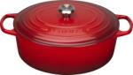 Le Creuset Tavă pentru gătit și copt Signature ovală 35 cm vișinie (21178350602430)