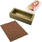 Silikomart Formă pentru produse de patiserie Magic Love cu covoraș texturat pentru ornare 2 el (25.072.99.0063)