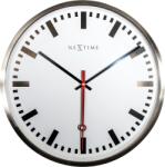 NeXtime Ceas de perete Super Station index (3127ST)