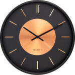 NeXtime Ceas de perete Retro II negru-arămiu (3535CO)