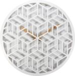 NeXtime Ceas de perete Discrete alb (3215WI)