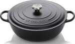 Le Creuset Oală La Marmite Signature 32 cm neagră (21114320000430)