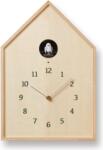 Lemnos Ceas de perete cu cuc Birdhouse natural (NY16-12 NT)