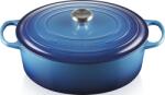 Le Creuset Tavă pentru gătit și copt Signature ovală 33 cm bleu intens (21178332202430)