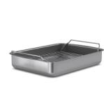 eva trio Tavă de copt cu grătar Eva Trio 24, 3 x 35 cm cu acoperire Slip-Let (202035)