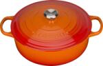 Le Creuset Oală Gourmet Signature 30 cm portocaliu aprins (21179300902430)