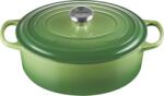 Le Creuset Tavă pentru gătit și copt Signature ovală 29 cm verde de bambus (21178294082430)