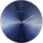 NeXtime Ceas de perete Elegant Dome albastru (3236BL)