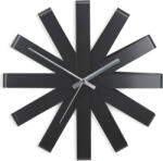 Umbra Ceas de perete Ribbon negru (118070-040)
