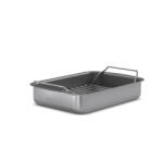eva trio Tavă de copt cu grătar Eva Trio 19, 5 x 28, 5 cm cu acoperire Slip-Let (202034)
