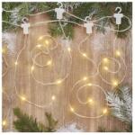 EMOS Karácsonyi jégcsap fényfüzér kültéri és beltéri meleg fehér programozható 1,7 m (D3CW01)