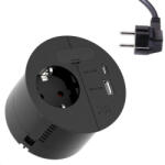 Bachmann 1 Plug + 2 USB 2 m (938.201)