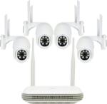 PNI Kit Supraveghere PNI House WIFI800 + 4 Camere PNI-IP840 (PNI-WF8-840-4)