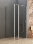 NEW TRENDY New Soleo cabină de duș 120x90 cm dreptunghiular crom luciu/sticlă transparentă K-0735 (K0735)