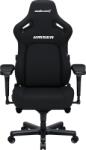 Anda Seat Kaiser 4 Premium Gaming Chair - L Size Black Fabric (AD12YDDC-L-20-B-CF)