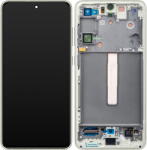 Samsung Piese si componente Display - Touchscreen Samsung Galaxy S21 FE 5G G990, Cu Rama, Verde, Service Pack GH82-26590C (GH82-26420C) - vexio