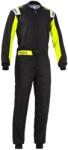 SPARCO Rookie Karting Jumpsuit, fekete/sárga, 5 mm-es méret. XL (002343NRGF4XL)