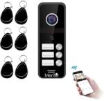 Philips VideoInterfon Smart wireless WiFi Mentor SY062 Full-HD 2MP IR IP65 acces 3 familii Aplicatie/Card/Buton (MMDSY062-123437)