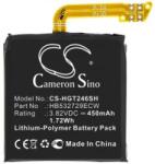 Cameron Sino Huawei HB532729ECW (Watch GT 2 Pro) kompatibilis 3.82V/450mAh Li-Polymer akkumulátor (CS-HGT246SH) (CS-HGT246SH)