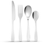 Bewello 16 részes matt ezüst színű Bewello evőeszköz készlet