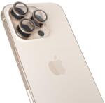 Epico iPhone 16 Pro / 16 Pro Max kamera védő fólia - alumínium, sivatagszínű titán