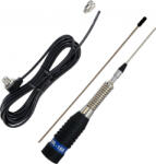 PNI Pachet antena CB PNI ML160 145 cm si cablu de legatura PNI T601 cu lungimea de 4 metri pentru montaj pe suport fix (PNI-ML160-T601)