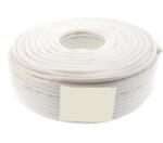SeaMAX Коаксиален кабел SeaMAX RG6U, 18AWG, 100 м, бял (SC-RG6U-CCS)
