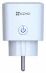 Ezviz Управляем контакт EZVIZ T30 Smart Plug (T30-10B-EU), без дистанционно, 2300W макс. мощност, статистика за електроенергията, Wi-Fi (T30-10B-EU)