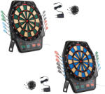 Crane Aspiria GR-2024 elektromos fali / álló darts tábla 4 db LED kijelzővel, 3 x 4 dart szettel, USB töltőkábellel, 100 pótheggyel (Crane_darts)
