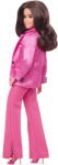 Barbie Mattel Barbie Signature The Movie - America Ferrera as Gloria doll for the film in a three-piece pants suit in pink, toy figure (HPJ98) - pcone Papusa