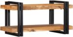 vidaXL fali polc 70x33x35 cm tömör fa akácfa (4017484)