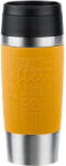 emsa TRAVEL MUG Classic thermal mug (yellow/stainless steel, 0.36 liters) (N2020800)
