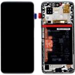 Huawei 02354UWA Gyári Huawei nova 9 SE LCD kijelző érintővel, Fehér kerettel előlap, akkumlátorral (02354UWA)
