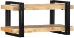vidaXL fali polc 70x33x35 cm tömör nyersfa Mango (4017482) - vidaxl