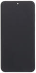 Samsung S916B Galaxy S23 Plus EU verzió előlap keret, lcd kijelző és érintőpanel, fekete (TFT, Incell)