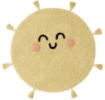 Lorena Canals Covor pentru copii galben lavabil/țesut manual din bumbac ø100 cm You're My Sunshine - Lorena Canals Covor