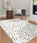  MODE krémszínű-fekete pöttyös szőnyeg Méret: 180x270 cm (DW85982/1E)